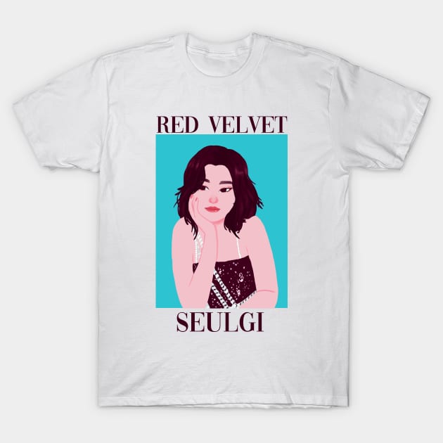 Red Velvet Seulgi T-Shirt by indigoflames